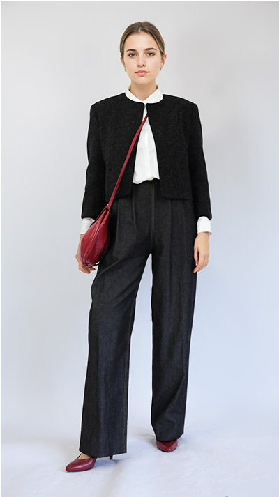 Sewing Pattern image, Pleat Front Trousers from Angela Kane