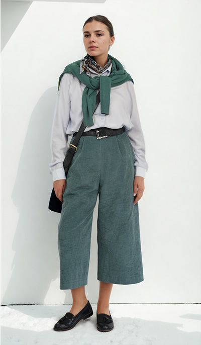 Palazzo Trousers - PDF sewing pattern from Angela Kane. No trim patterns - easy assembly in sizes UK 6-22